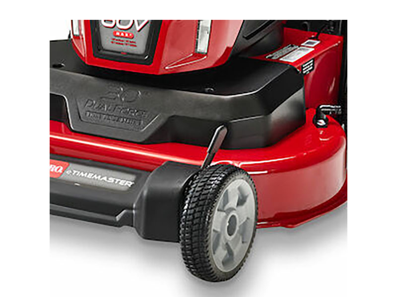 Toro eTimeMaster 30 in. 60V MAX Self-Propel Personal Pace Auto-Drive w/ 10Ah + 5Ah + 2.5Ah Batteries in Mio, Michigan - Photo 5