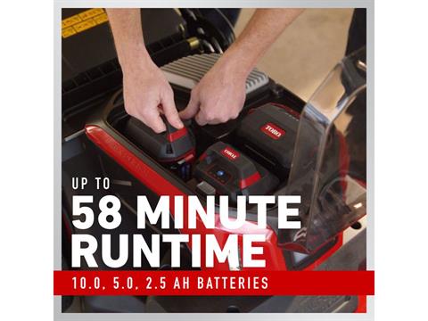 Toro eTimeMaster 30 in. 60V MAX Self-Propel Personal Pace Auto-Drive w/ 10Ah + 5Ah + 2.5Ah Batteries in Mio, Michigan - Photo 7