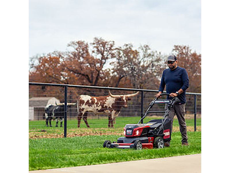 Toro eTimeMaster 30 in. 60V MAX Self-Propel Personal Pace Auto-Drive w/ 10Ah + 5Ah + 2.5Ah Batteries in Mio, Michigan - Photo 15