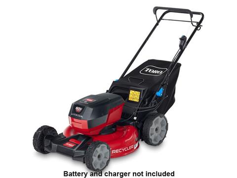 Toro Recycler 21 in. 60V Max Push w/ SmartStow - Tool Only in Mio, Michigan - Photo 2