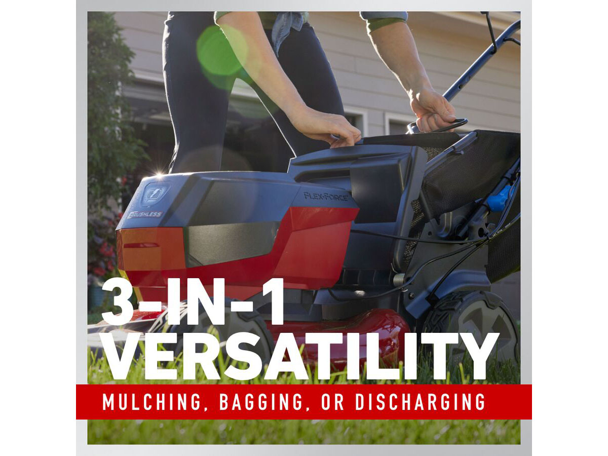 Toro Recycler 21 in. 60V Max Self-Propel w/ SmartStow w/ 4.0Ah Battery in Mio, Michigan - Photo 8