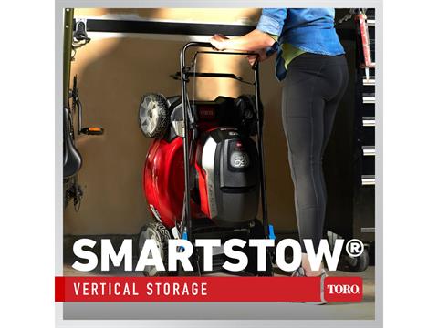 Toro Recycler 21 in. 60V Max Self-Propel w/ SmartStow w/ 4.0Ah Battery in Mio, Michigan - Photo 10