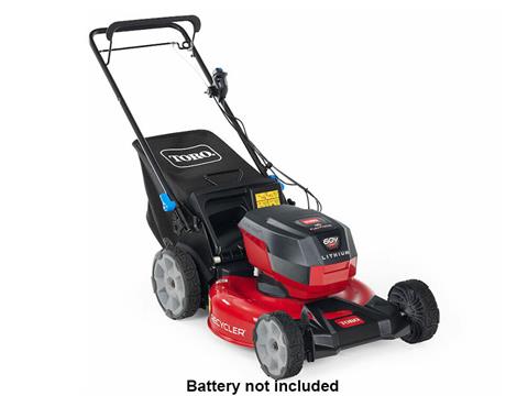 Toro Recycler 21 in. 60V Max Self-Propel w/ SmartStow - Tool Only (21326T) in Martinsville, Indiana