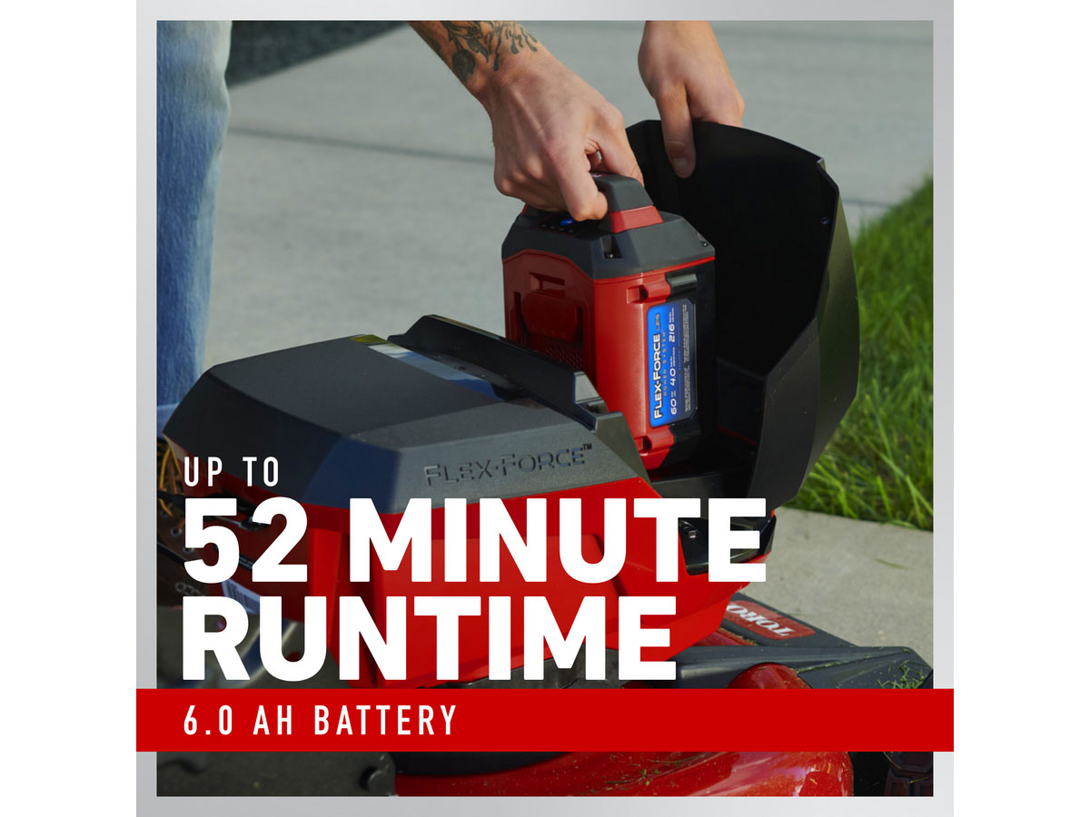 Toro Recycler 21 in. 60V Max Self-Propel w/ SmartStow w/ 6.0Ah Battery in Mio, Michigan - Photo 3