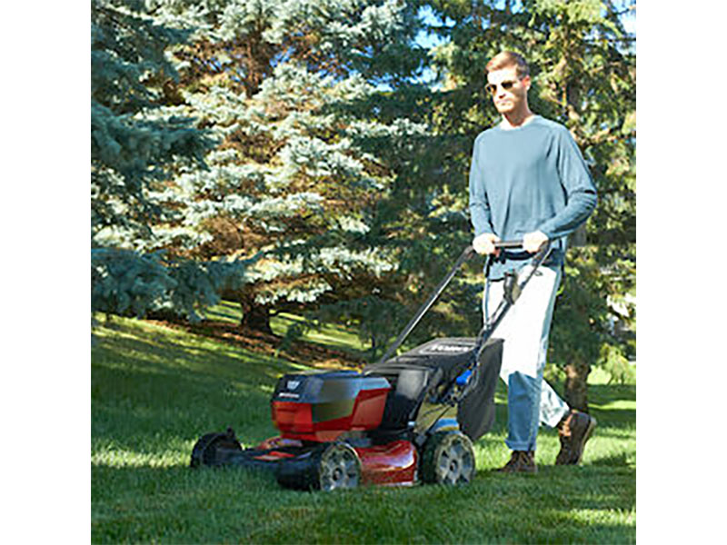 Toro Recycler 21 in. 60V Max Self-Propel w/ SmartStow w/ 6.0Ah Battery in Mio, Michigan - Photo 12