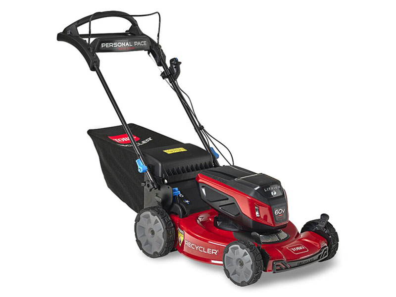 Toro Recycler 22 in. 60V Max Self-Propel w/ Personal Pace & SmartStow w/ 8.0Ah Battery in Mio, Michigan - Photo 1