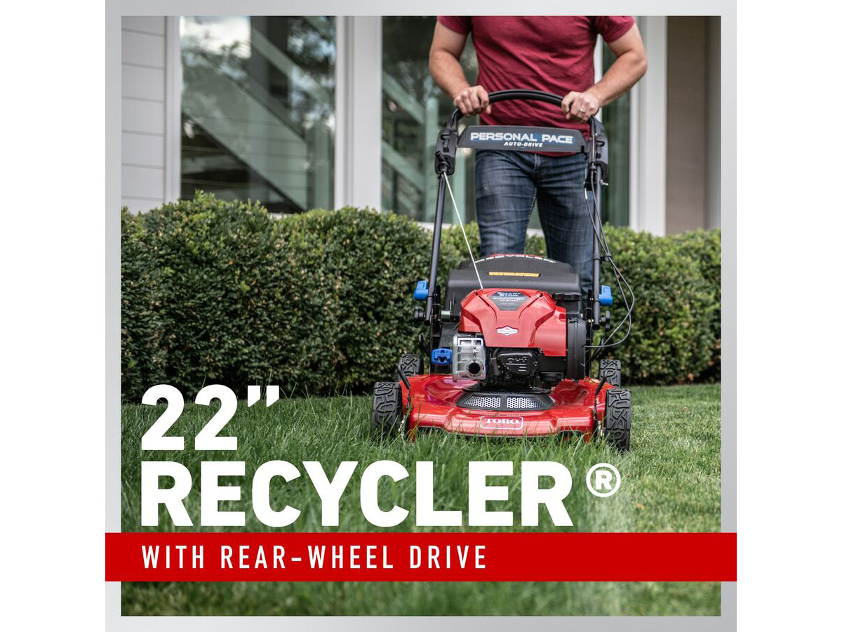 Toro Recycler 22 in. Briggs & Stratton Exi 150 cc Self-Propel w/ Personal Pace & SmartStow in Pine Bluff, Arkansas - Photo 8