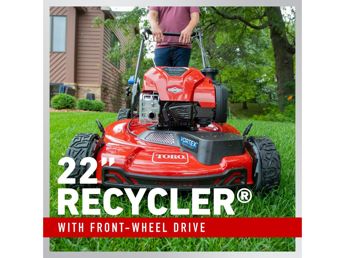 Toro Recycler 22 in. Briggs & Stratton 150 cc Self-Propel w/ SmartStow in Mio, Michigan - Photo 7