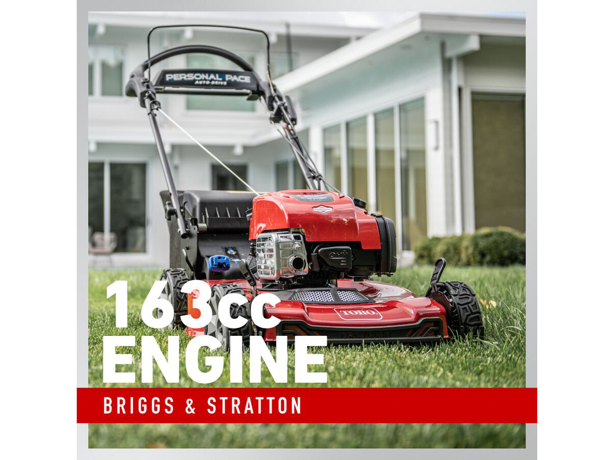 Toro Recycler 22 in. Briggs & Stratton Exi Self-Propelled w/ Personal Pace 163 cc in Stratford, Wisconsin - Photo 3