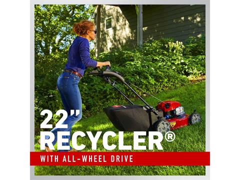Toro Recycler 22 in. Briggs & Stratton Exi Self-Propelled AWD w/ Personal Pace 163 cc in Stratford, Wisconsin - Photo 4