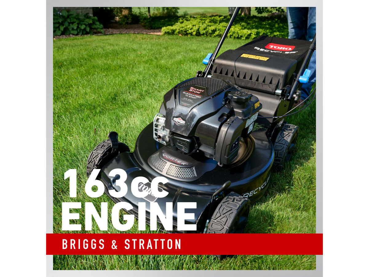 Toro Recycler Max 22 in. Briggs & Stratton 163 cc Self-Propel w/ Personal Pace & SmartStow in Mio, Michigan - Photo 3