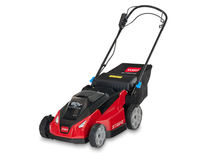 Toro Stripe 21 in. 60V Max Dual-Blades Self-Propel - 7.5Ah Battery / Charger Included in Gaylord, Michigan - Photo 2