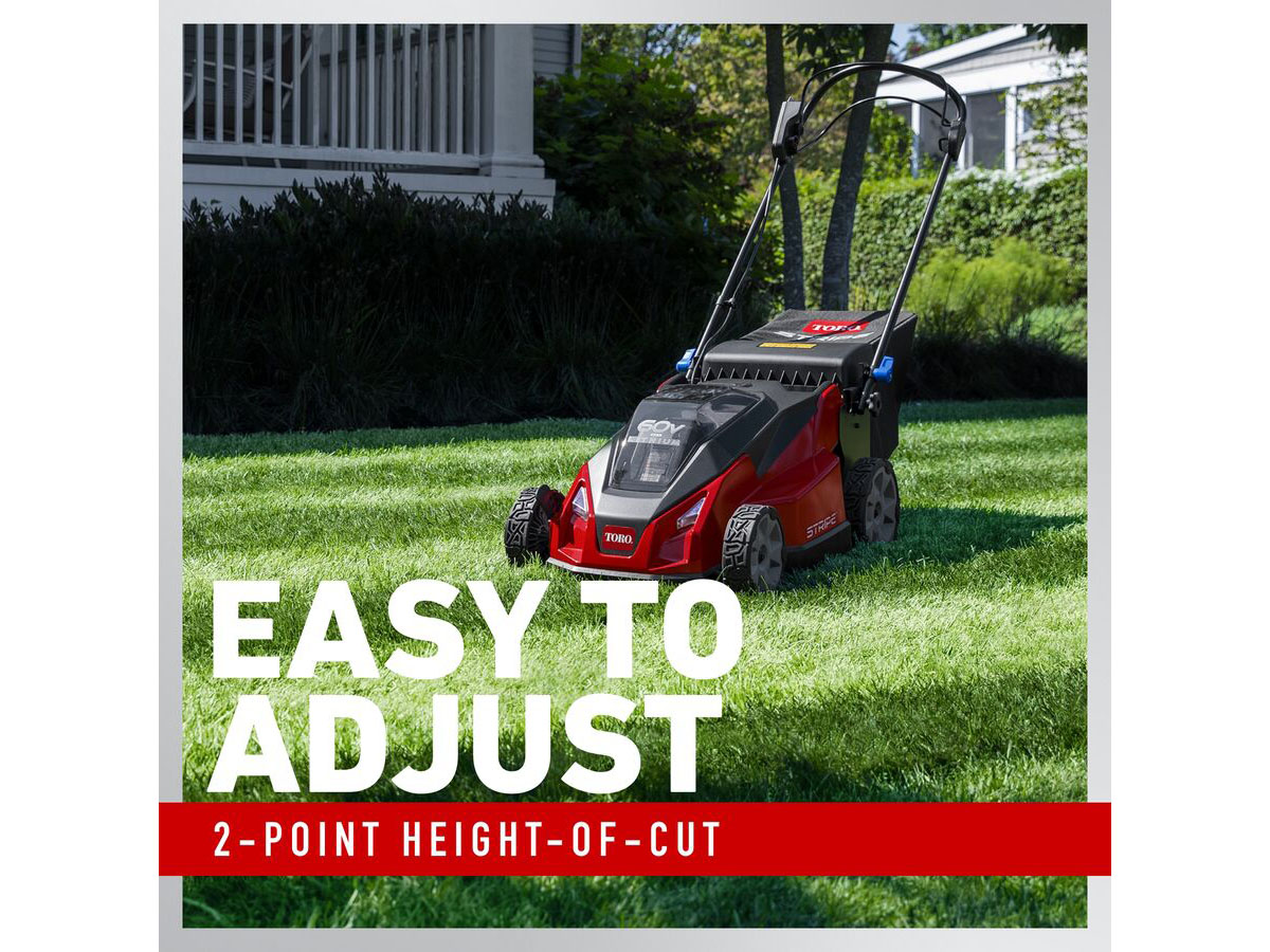 Toro Stripe 21 in. 60V MAX Self-Propelled - 5.0Ah Battery Included in Pine Bluff, Arkansas - Photo 8