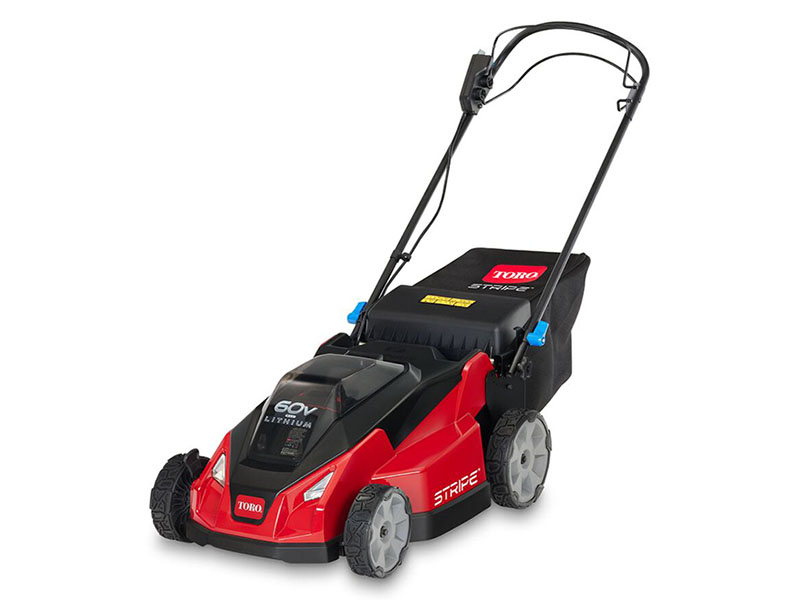 Toro Stripe 21 in. 60V Max Self-Propelled - 6.0Ah Battery / Charger Included in Gaylord, Michigan - Photo 2