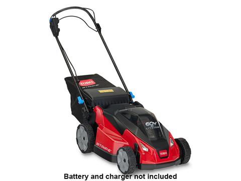 Toro Stripe 21 in. 60V Max Self-Propelled - Tool Only