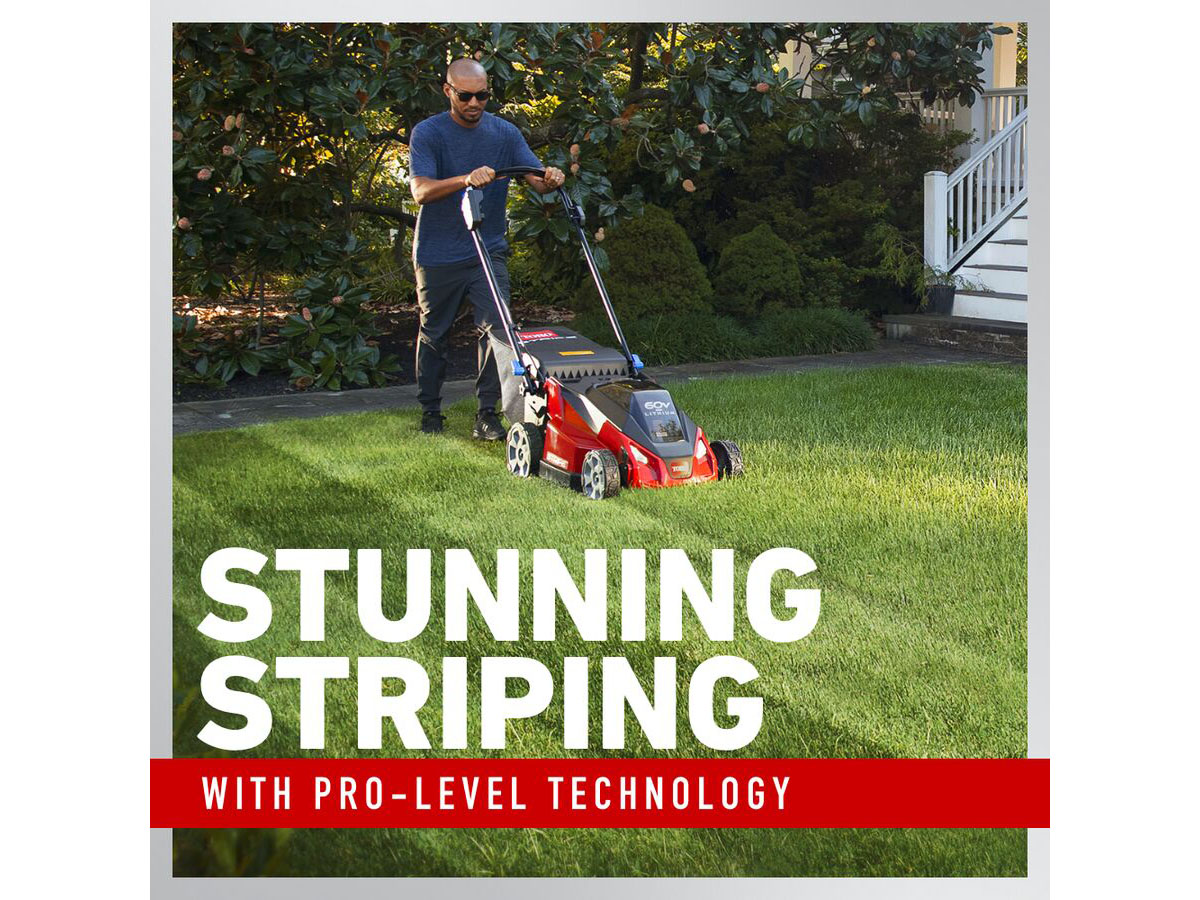 Toro Stripe 21 in. 60V MAX Self-Propelled Dual-Blades - Battery Not Included in Stratford, Wisconsin - Photo 6