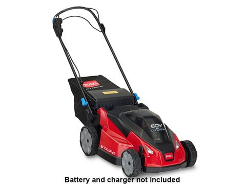 Toro Stripe 21 in. 60V Max Self-Propel Dual-Blades - Tool Only