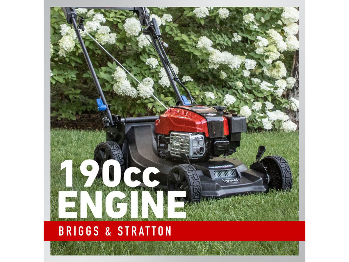 Toro Super Recycler 21 in. Briggs & Stratton EXi 190 cc ES Self-Propel w/ Personal Pace & SmartStow in Mio, Michigan - Photo 3