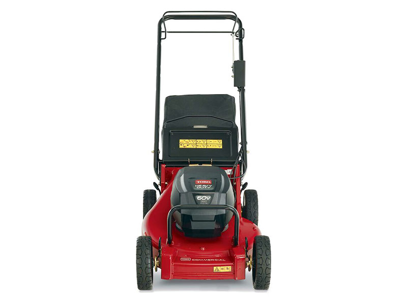 Toro Heavy Duty 21 in. 60V Max Self-Propel 2-Bail Variable Speed Zone Start w/ (2) 7.5Ah Batteries & Charger in Mio, Michigan - Photo 3