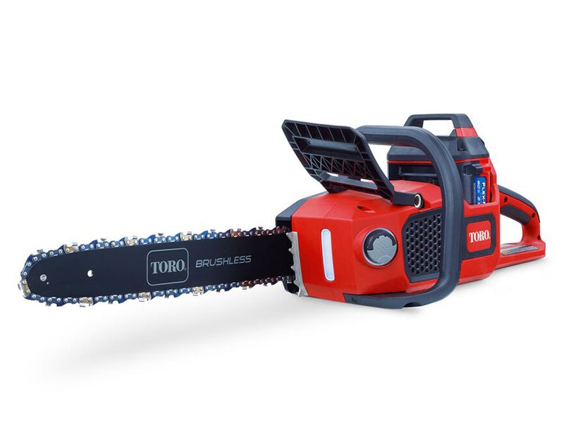 Toro 60V MAX 16 in. Brushless Chainsaw w/ 2.5Ah Battery in Gaylord, Michigan - Photo 3
