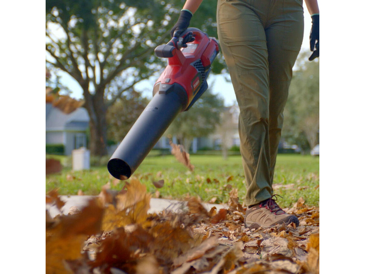Toro 60V MAX 2-Tool Combo Kit: 100 mph Leaf Blower & 13 in. String Trimmer w/ 2.0Ah Battery in Gaylord, Michigan - Photo 12