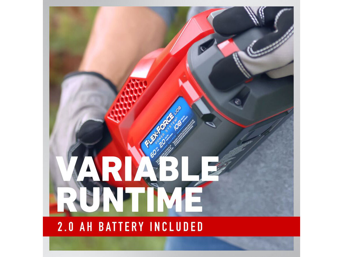Toro 60V MAX 2-Tool Combo Kit: 100 mph Leaf Blower & 13 in. String Trimmer w/ 2.0Ah Battery in Gaylord, Michigan - Photo 6