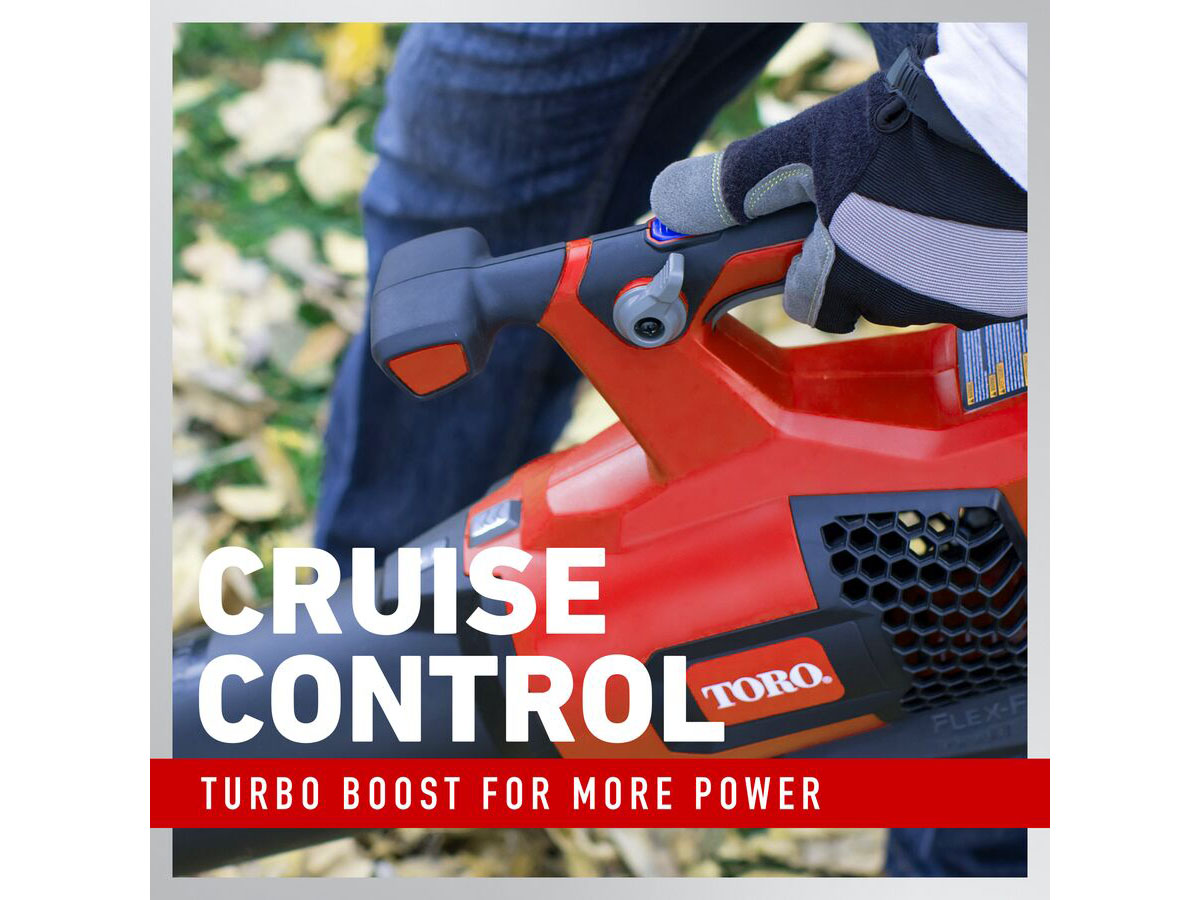 Toro 60V MAX 2-Tool Combo Kit: 100 mph Leaf Blower & 13 in. String Trimmer w/ 2.0Ah Battery in Gaylord, Michigan - Photo 7