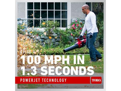 Toro 60V MAX 2-Tool Combo Kit: 100 mph Leaf Blower & 13 in. String Trimmer w/ 2.0Ah Battery in Gaylord, Michigan - Photo 11