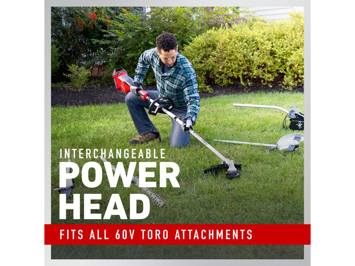 Toro 60V Max Attachment Capable Power Head - Tool Only in Gaylord, Michigan - Photo 3