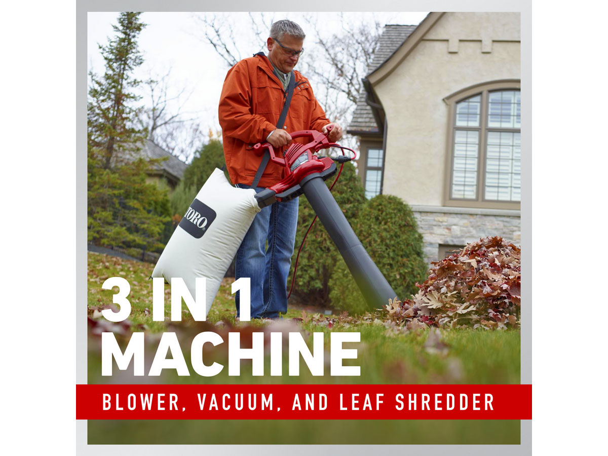 Toro 340 CFM UltraPlus Corded Electric Leaf Blower / Vac in Gaylord, Michigan - Photo 3