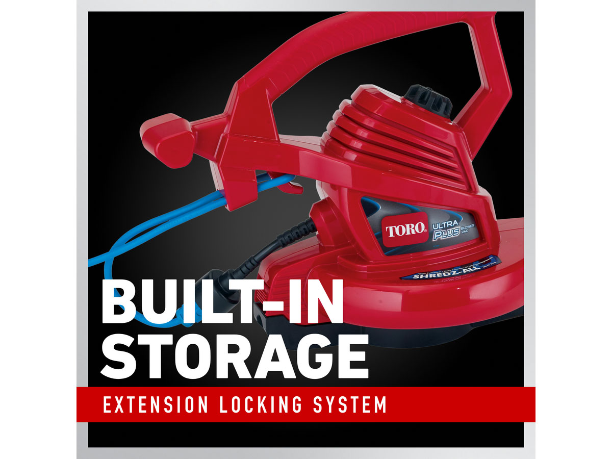 Toro 340 CFM UltraPlus Corded Electric Leaf Blower / Vac in Gaylord, Michigan - Photo 6