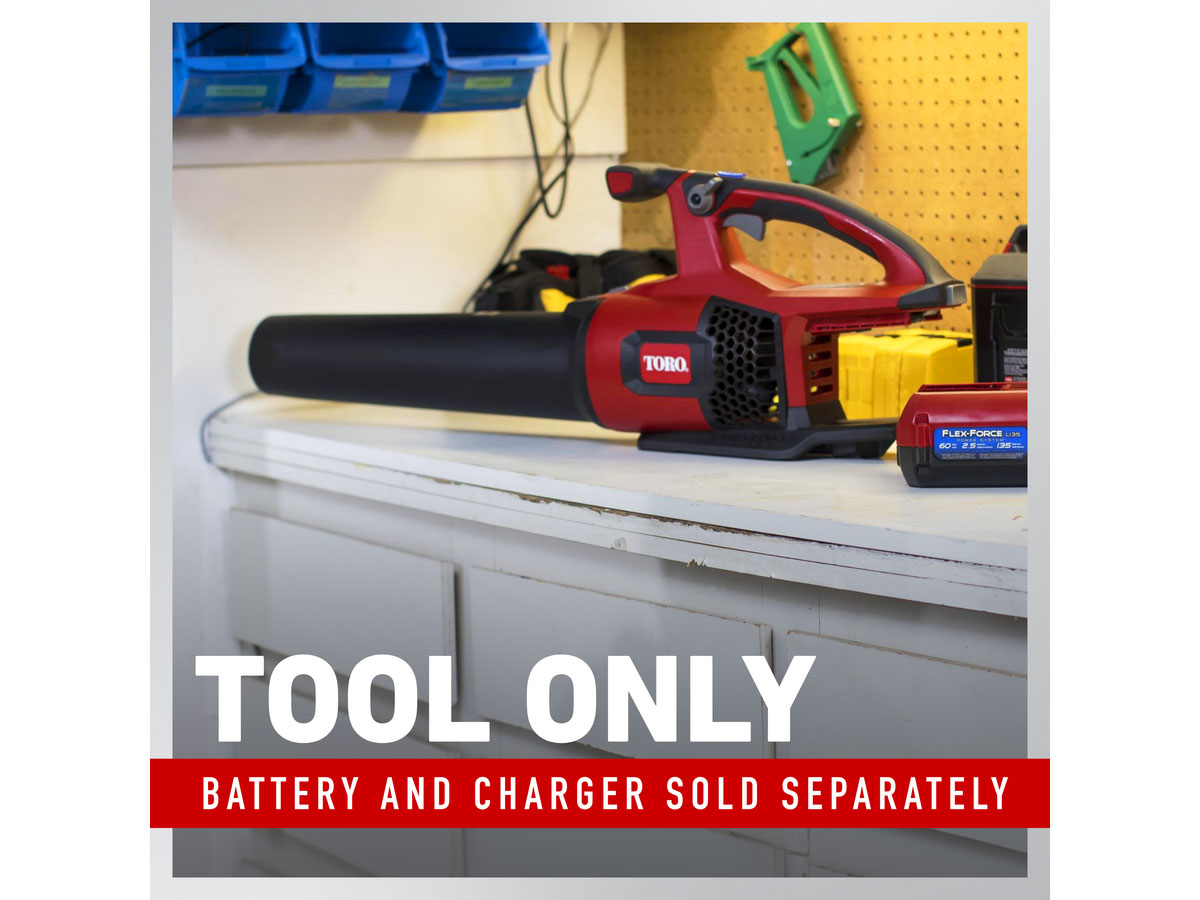 Toro 60V MAX 120 mph Brushless Leaf Blower - Tool Only in Gaylord, Michigan - Photo 3