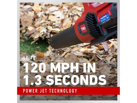 Toro 60V MAX 120 mph Brushless Leaf Blower - Tool Only in Gaylord, Michigan - Photo 4