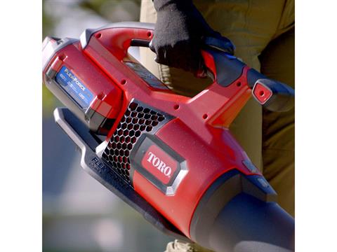 Toro 60V MAX 120 mph Brushless Leaf Blower w/ 2.5Ah Battery in Gaylord, Michigan - Photo 9