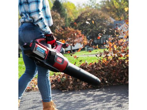 Toro 60V MAX 157 mph Brushless Leaf Blower w/ 4.0Ah Battery in Gaylord, Michigan - Photo 10