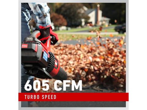 Toro 60V MAX 157 mph Brushless Leaf Blower w/ 4.0Ah Battery in Gaylord, Michigan - Photo 5