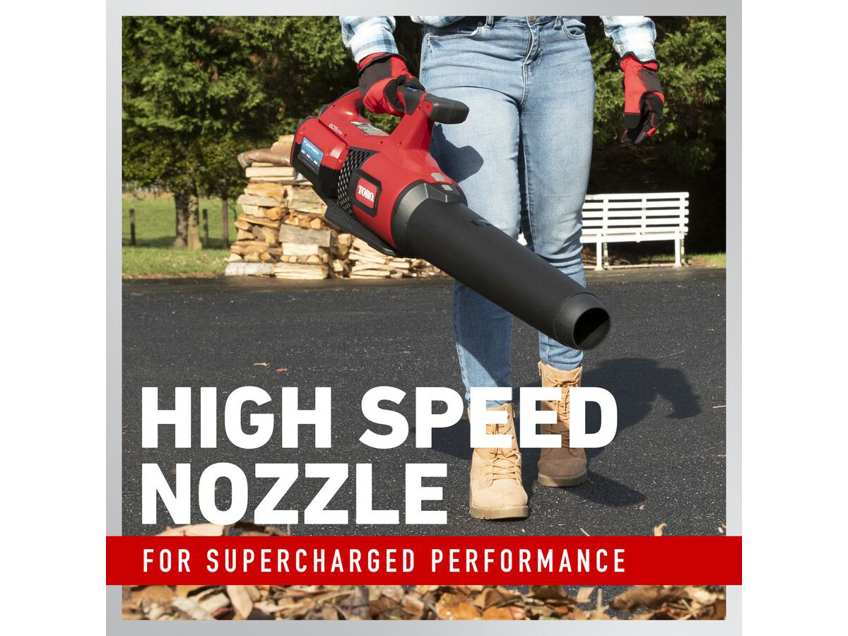 Toro 60V MAX 157 mph Brushless Leaf Blower w/ 4.0Ah Battery in Gaylord, Michigan - Photo 6