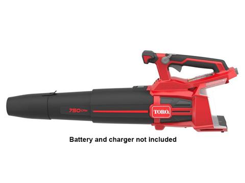 Toro 60V MAX 750 CFM Brushless Leaf Blower - Battery Not Included in Gaylord, Michigan - Photo 2