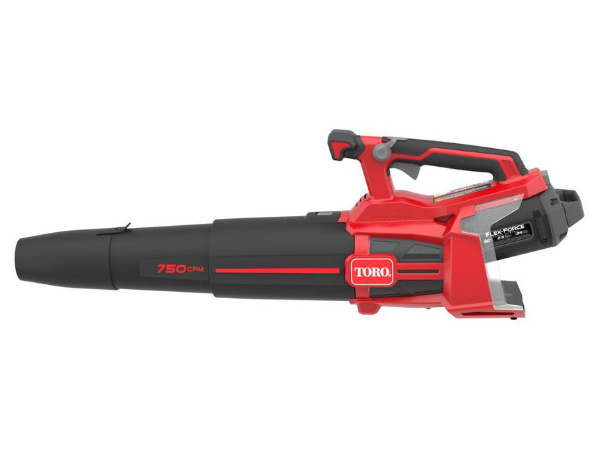 Toro 60V MAX 750 CFM Brushless Leaf Blower - 2.5Ah Battery Included in Gaylord, Michigan - Photo 2
