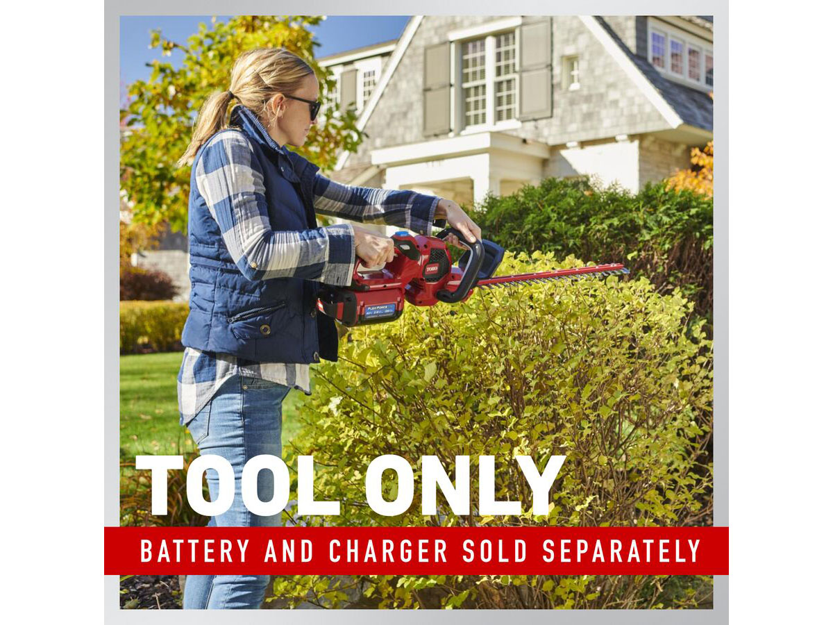 Toro 60V MAX 24 in. Hedge Trimmer Bare Tool in Gaylord, Michigan - Photo 3