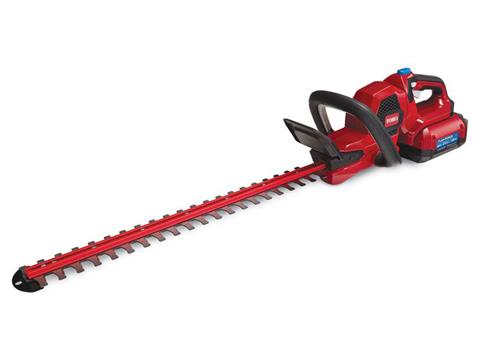 Toro 60V MAX 24 in. Brushless Hedge Trimmer - 2.0Ah Battery Included in Gaylord, Michigan - Photo 2
