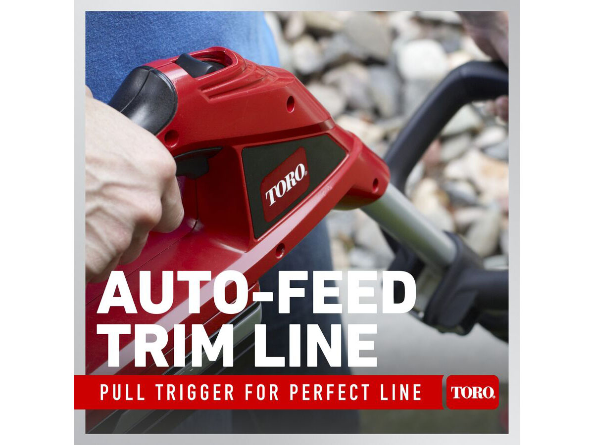 Toro 20V Max 12 in. Cordless Trimmer / Edger Bare Tool in Gaylord, Michigan - Photo 5