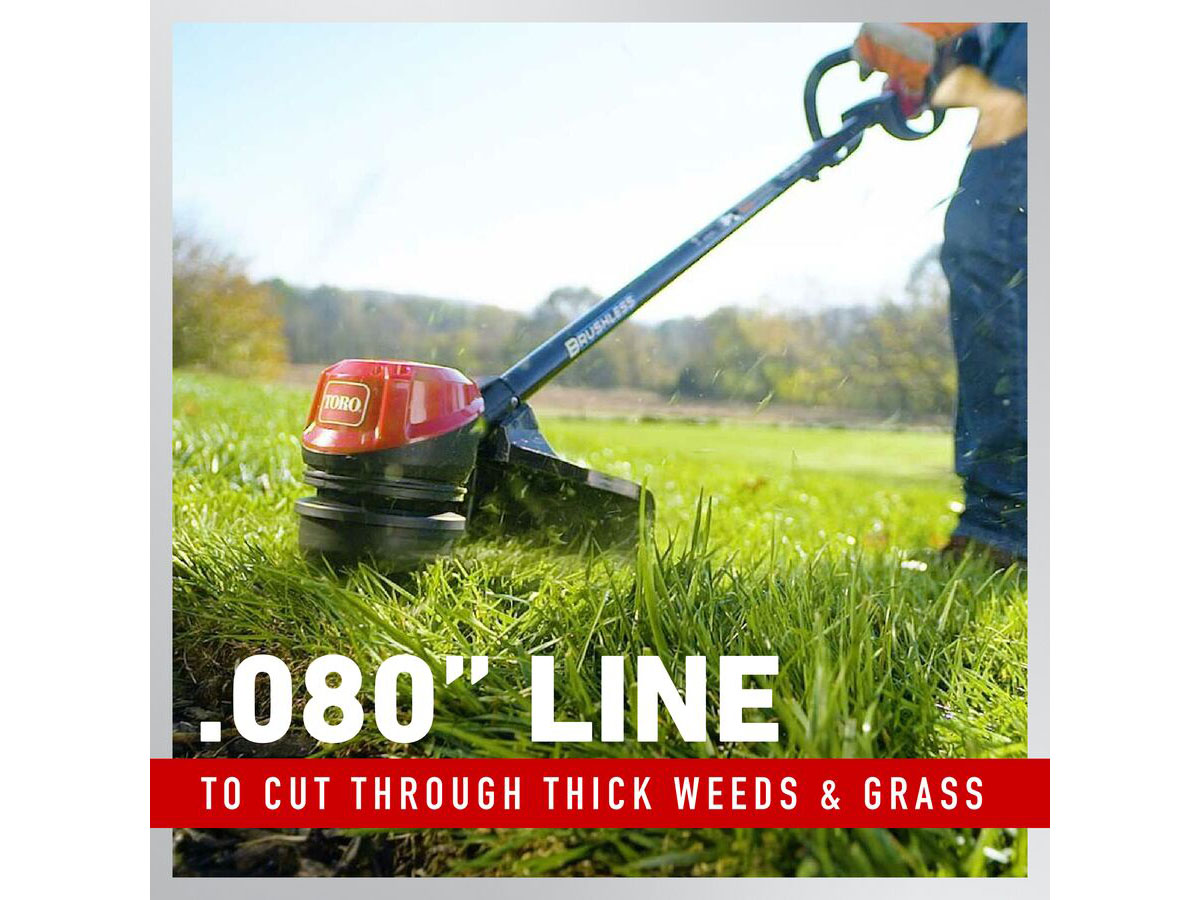 Toro 60V MAX 13 in. / 15 in. Brushless String Trimmer - Tool Only in Gaylord, Michigan - Photo 6