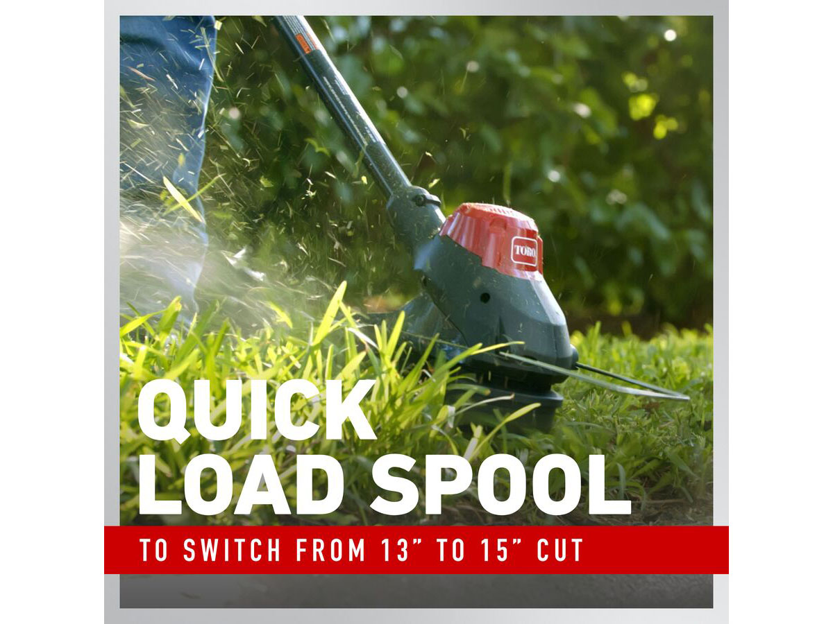 Toro 60V MAX 13 in. / 15 in. Brushless String Trimmer - Tool Only in Gaylord, Michigan - Photo 7