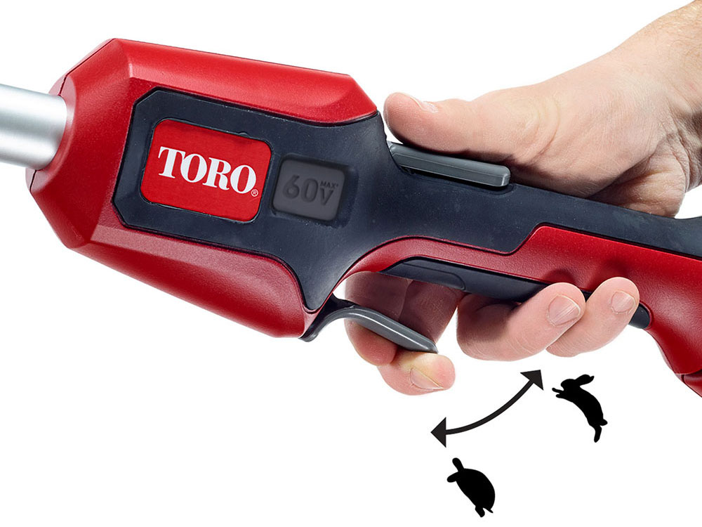 Toro 60V MAX 15 in. Brushless String Trimmer - 2.0Ah Battery Included in Gaylord, Michigan - Photo 10