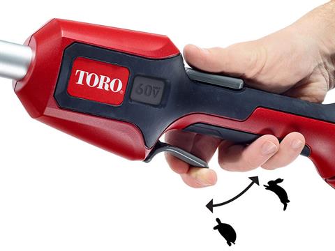 Toro 60V MAX 15 in. Brushless String Trimmer - 2.0Ah Battery Included in Gaylord, Michigan - Photo 10