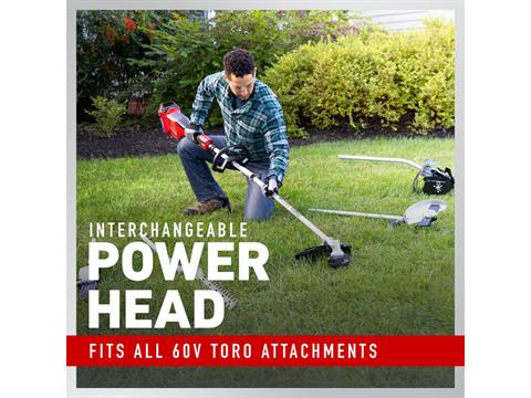 Toro 60V MAX 14 in. / 16 in. Attachment Capable String Trimmer w/ 2.5Ah Battery in Gaylord, Michigan - Photo 4