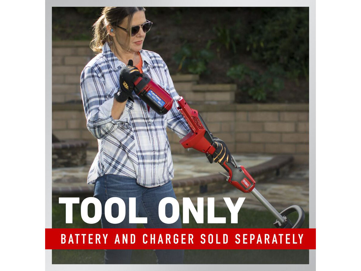 Toro 60V MAX 14 in. / 16 in. Brushless String Trimmer - Tool Only in Gaylord, Michigan - Photo 3