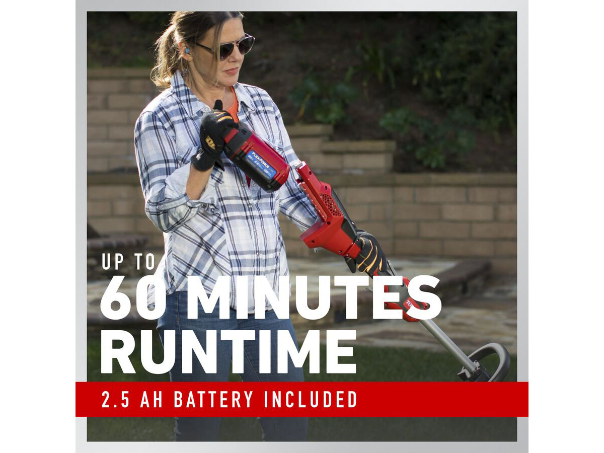 Toro 60V MAX 14 in. / 16 in. Brushless String Trimmer w/ 2.5Ah Battery in Gaylord, Michigan - Photo 4