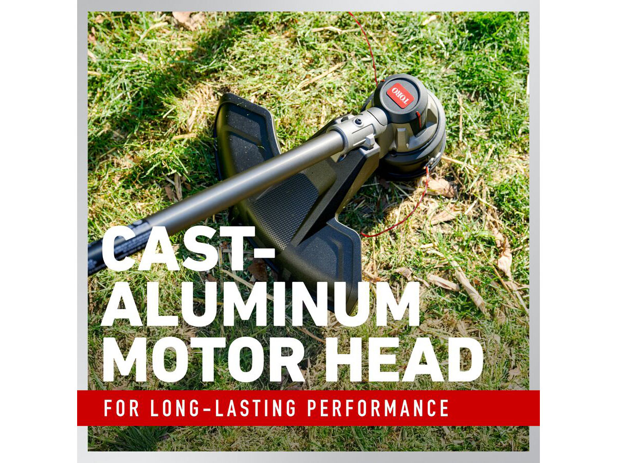 Toro 60V MAX 14 in. / 16 in. Telescoping Shaft String Trimmer - Tool Only in Gaylord, Michigan - Photo 8